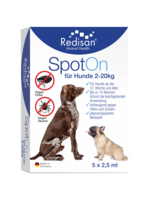 REDISAN Spot-on gegen Zecken+Flöhe f.Hunde 2-20 kg